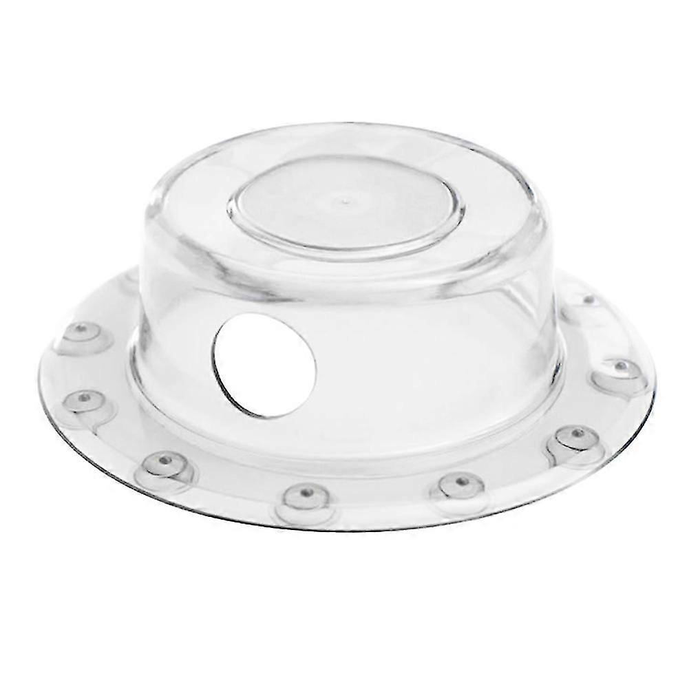 Bathtub Overflow Drain Cover BPA and Phthalate Free Suction Cup Seal for Tub Overflow