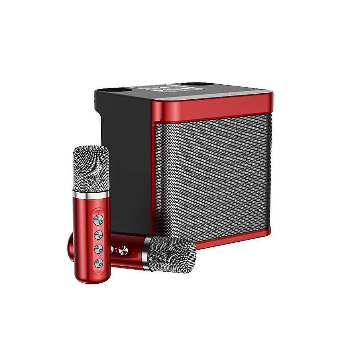 Family K Song Bluetooth Speaker Set Singing Karaoke Bluetooth Audio All-in-one Wireless Microphone