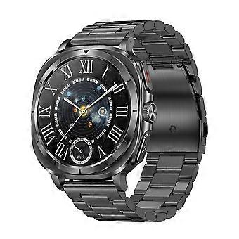 ET492 1.43 inch AMOLED Screen Steel Strap Smart Watch