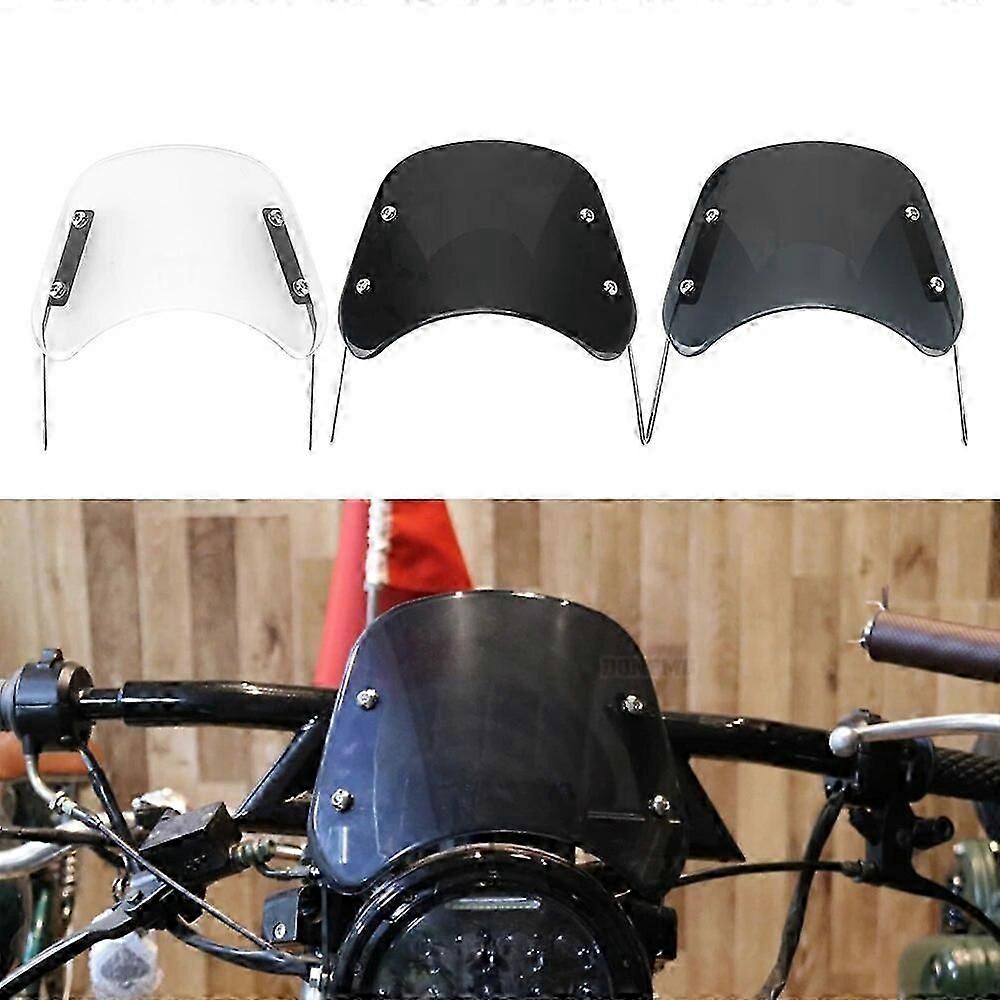 5-7inch Motorcycle Windshield Windscreen Wind Deflector Moto Accessories For Suzuki Bandit Honda Hornet 600 Kawasaki Zephyr Z750