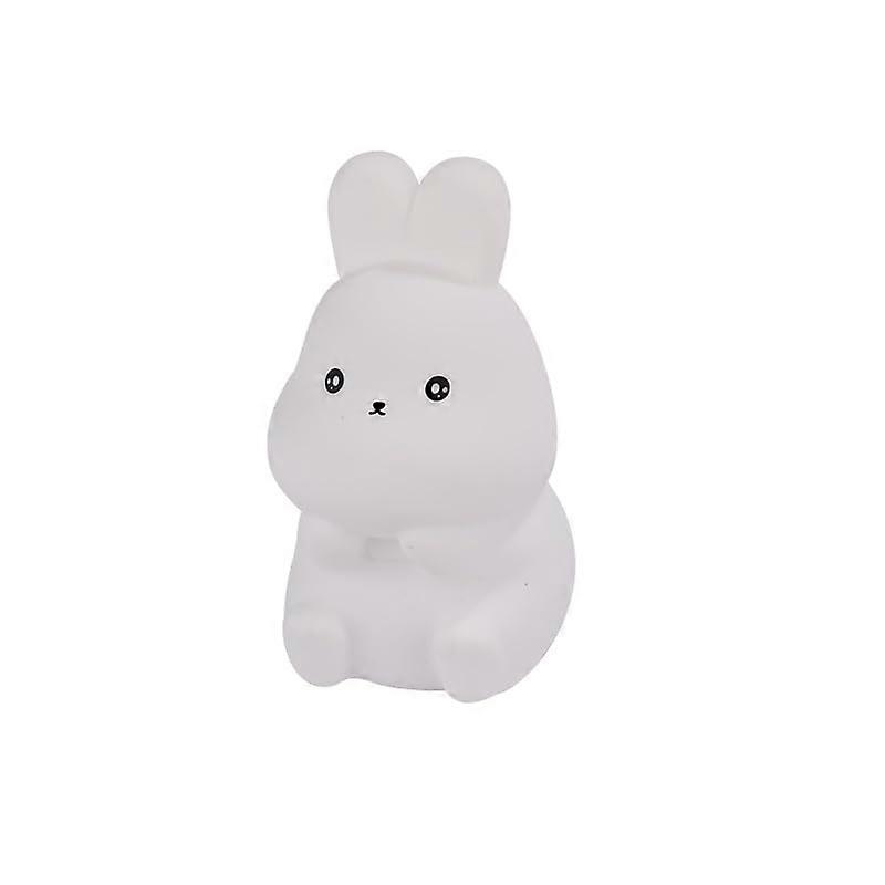 GoLine cute 7-color silicone bunny night light