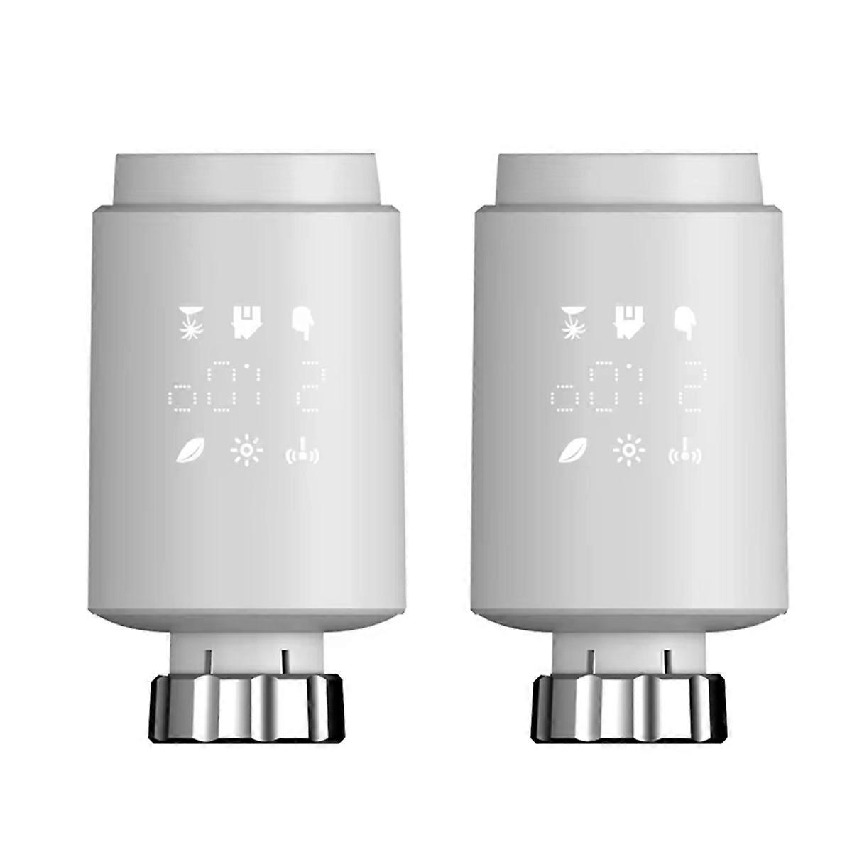 Tuya ZigBee Thermostatic Radiator Valve Smart TRV Thermostat Radiator Programmable Temperature Controller