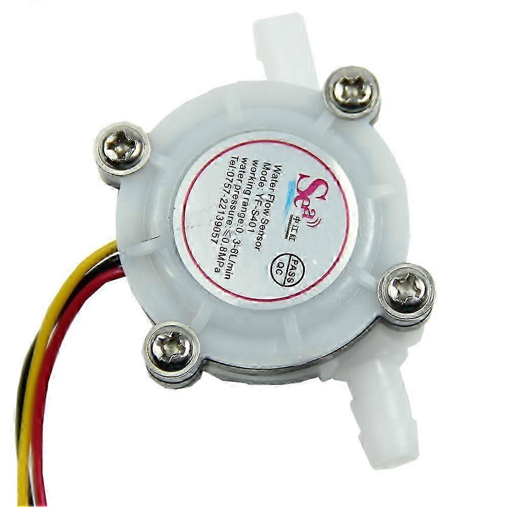 2014 1pc Water Coffee Flow Sensor Switch Meter Flowmeter Counter 0.3-6L/min New