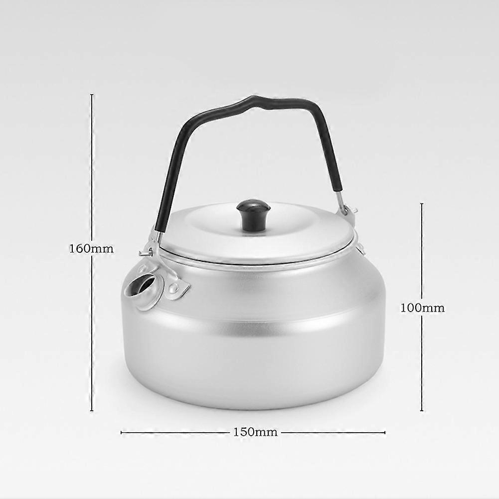 800ml Outdoor Portable Teapot with Extension Nozzle Lightweight Coffee Pot for Backpacking Hiking
