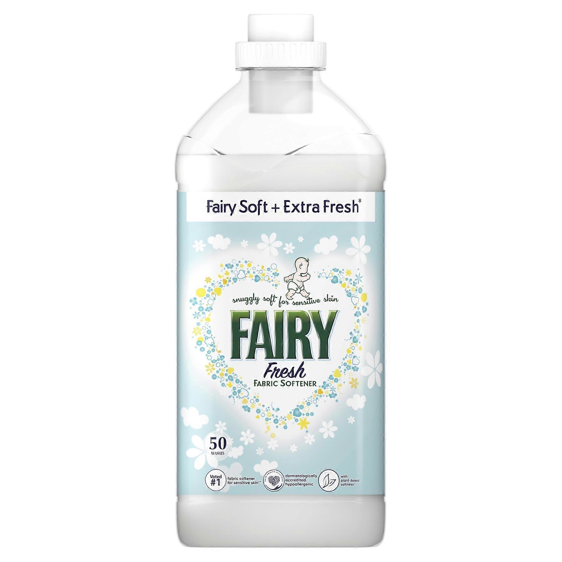Fairy Fresh Fabric Softener 1.75L - 50 Washes