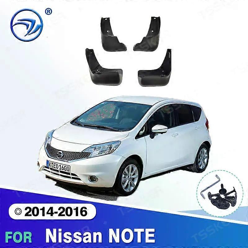 Exquisite Car Mud Flaps For Nissan NOTE 2014 2015-2016 Mudflaps Splash Guards Mud Flap Mudguards