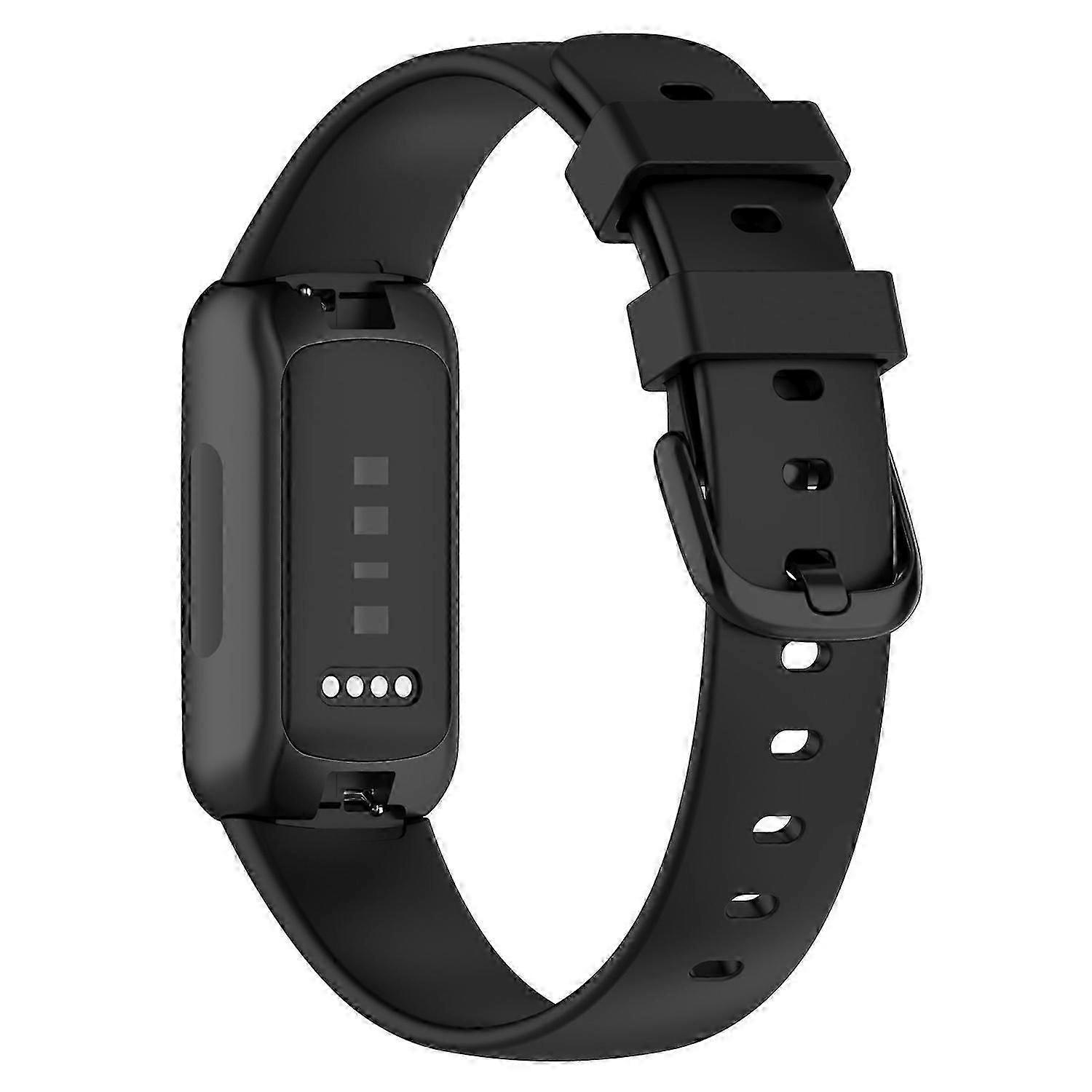 For Fitbit Inspire 3 Silicone Smart Watch Band Adjustable Pin Buckle Replacement Strap,size: S