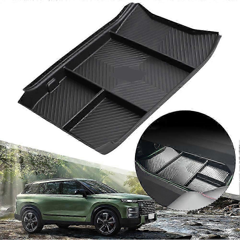 For CheryJetour Armrest Storage Box Cup Holder Center Console Storage Box