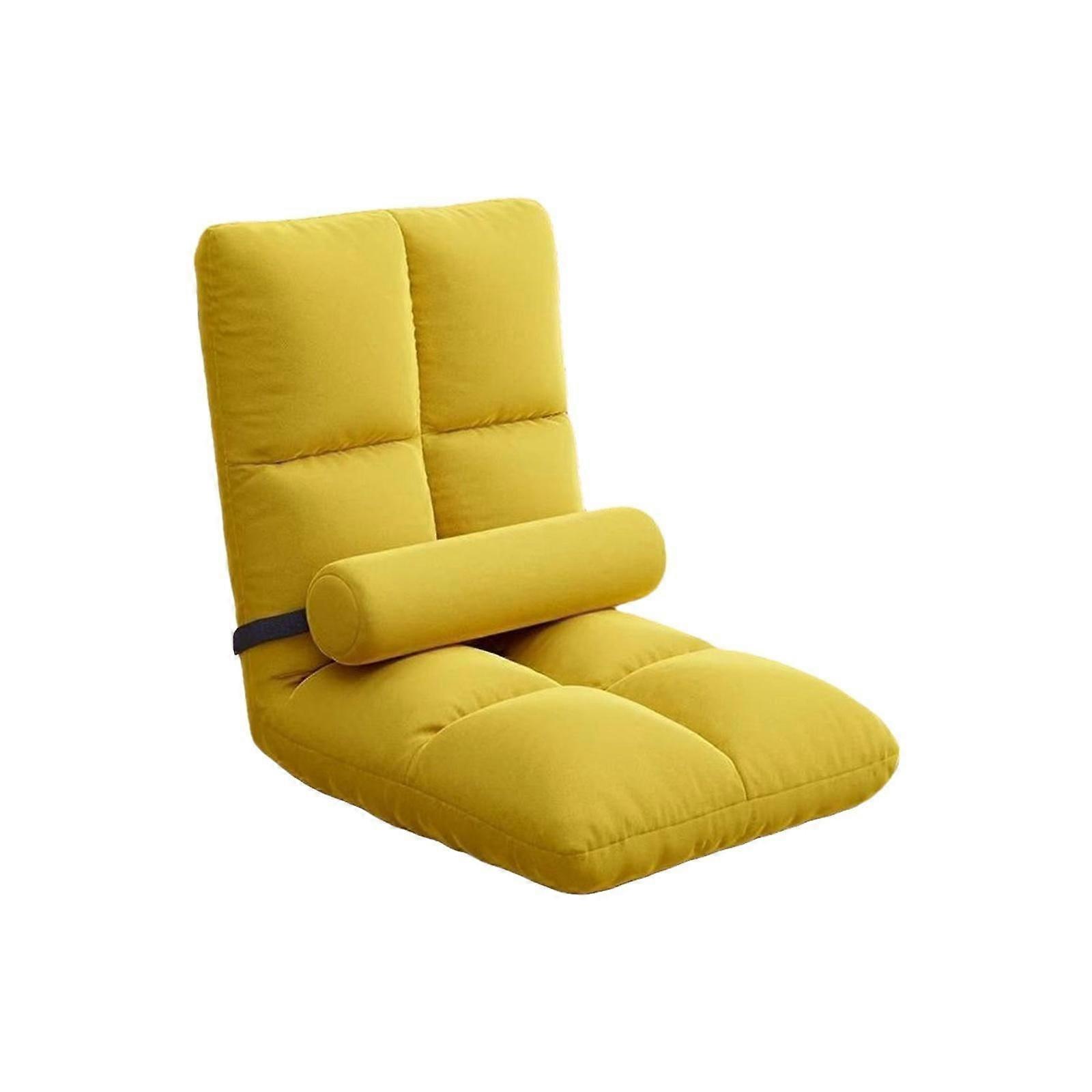 Folding Floor Gaming Chair Cushioned Couch Adjustable