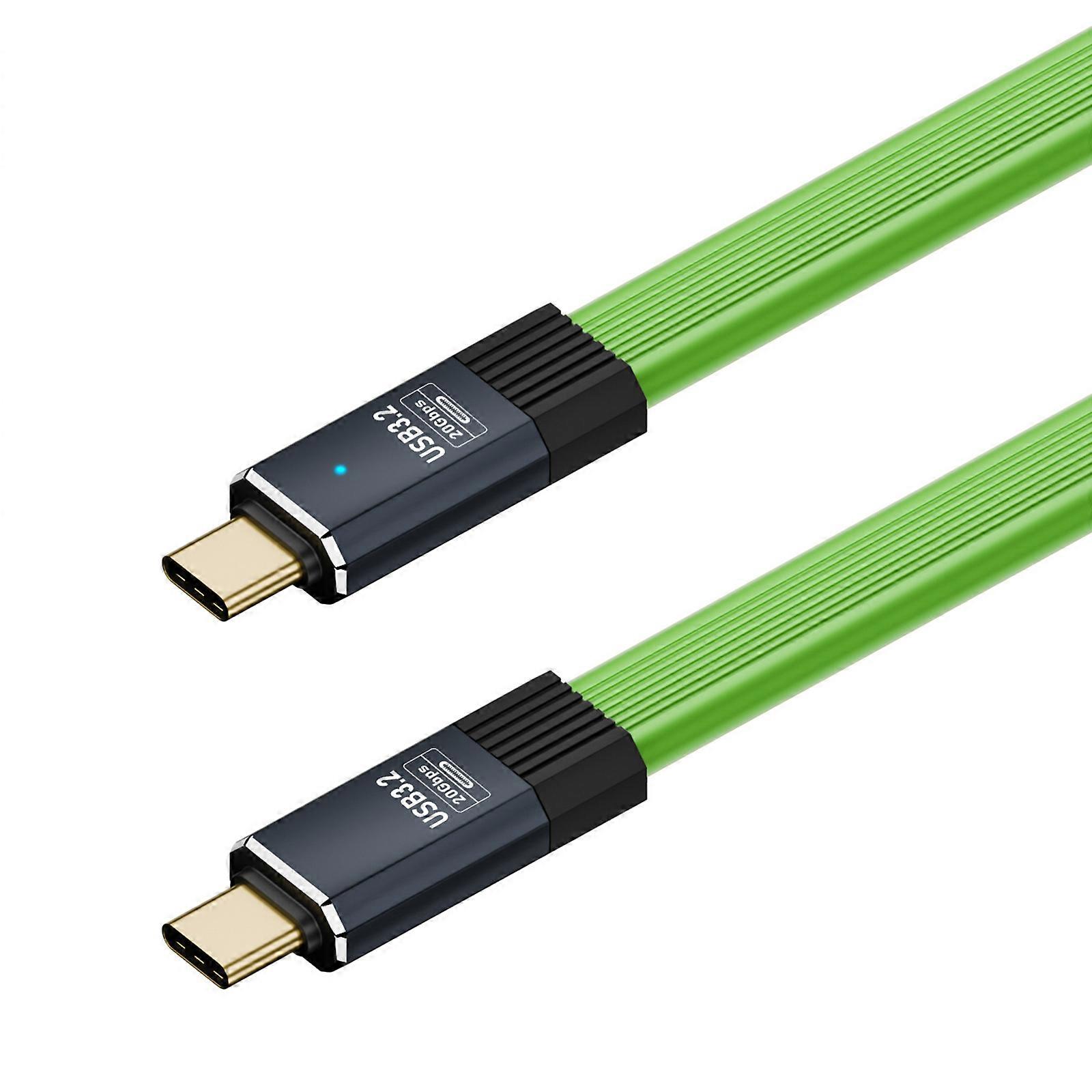 USB 3.2 Type C Soft Board Cable 20Gbps Fast  Speed Data and OTG Connection 8K60hz for Home and Travel