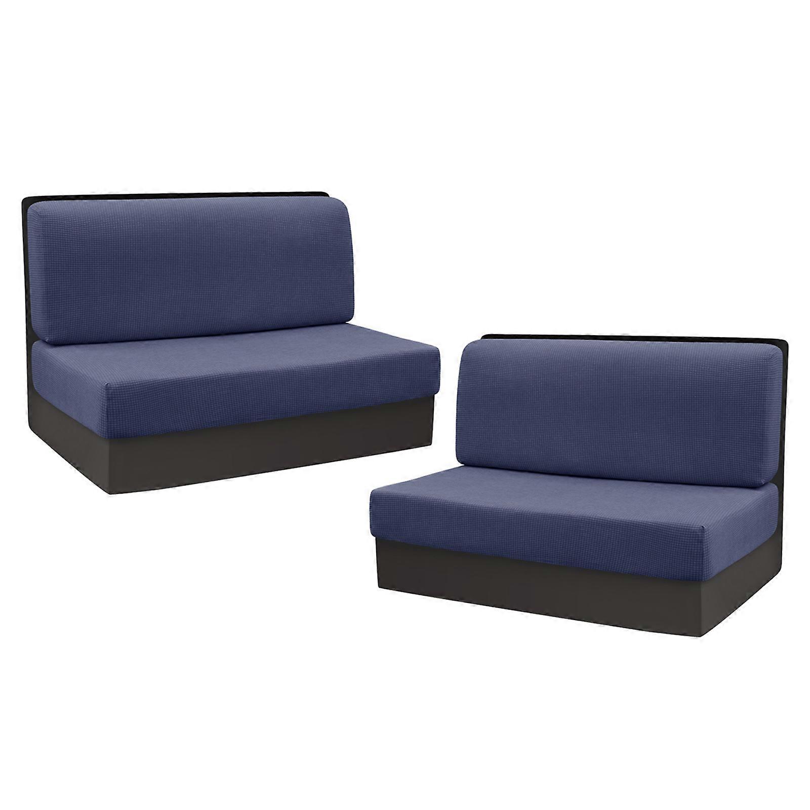 Fodere per cuscini Dinette, fodere per cuscini per divani in tinta unita elasticizzate Fodera per cuscino per divano di ricambio zqs