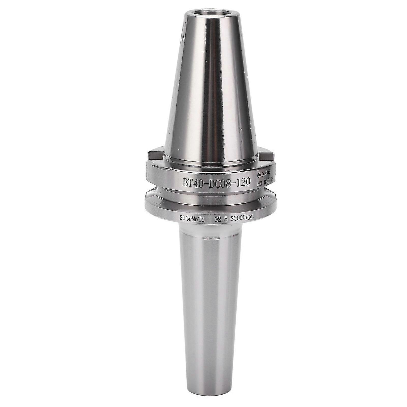 Collet Chuck CNC Milling Tool Metal Holder for Engraving Machine and Lathe BT40‑DC08‑120