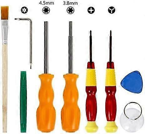 9pcs Screwdriver Set for Nintendo Wii/NES/SNES/DS Lite/GBA/Gamecube - Precision Switch Repair Kit Game Console for Nintendo MGC
