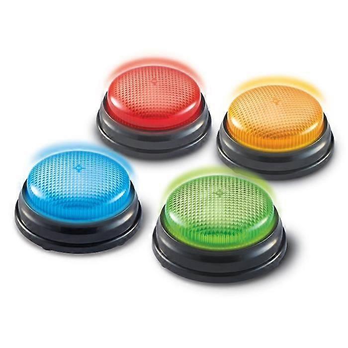 Educational Toy - Learning Resources - QDZ1W - Set of 4 buzzers - Real sounds - For children aged 3 and up