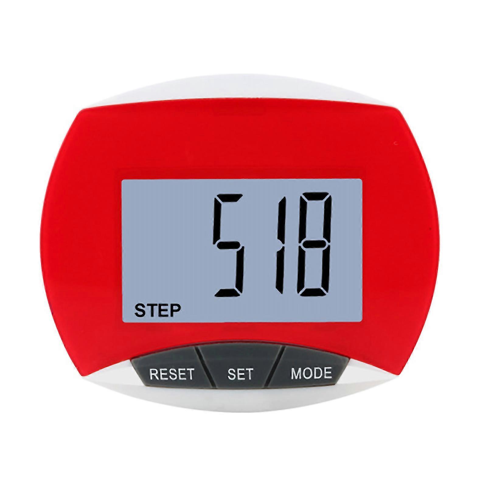 Versatile Usage, Simple Operation For Your Fitness Journey, Digital Lcd Pedometer Tracks Your Steps, Distance, Calories Burned, And Exercise Time
