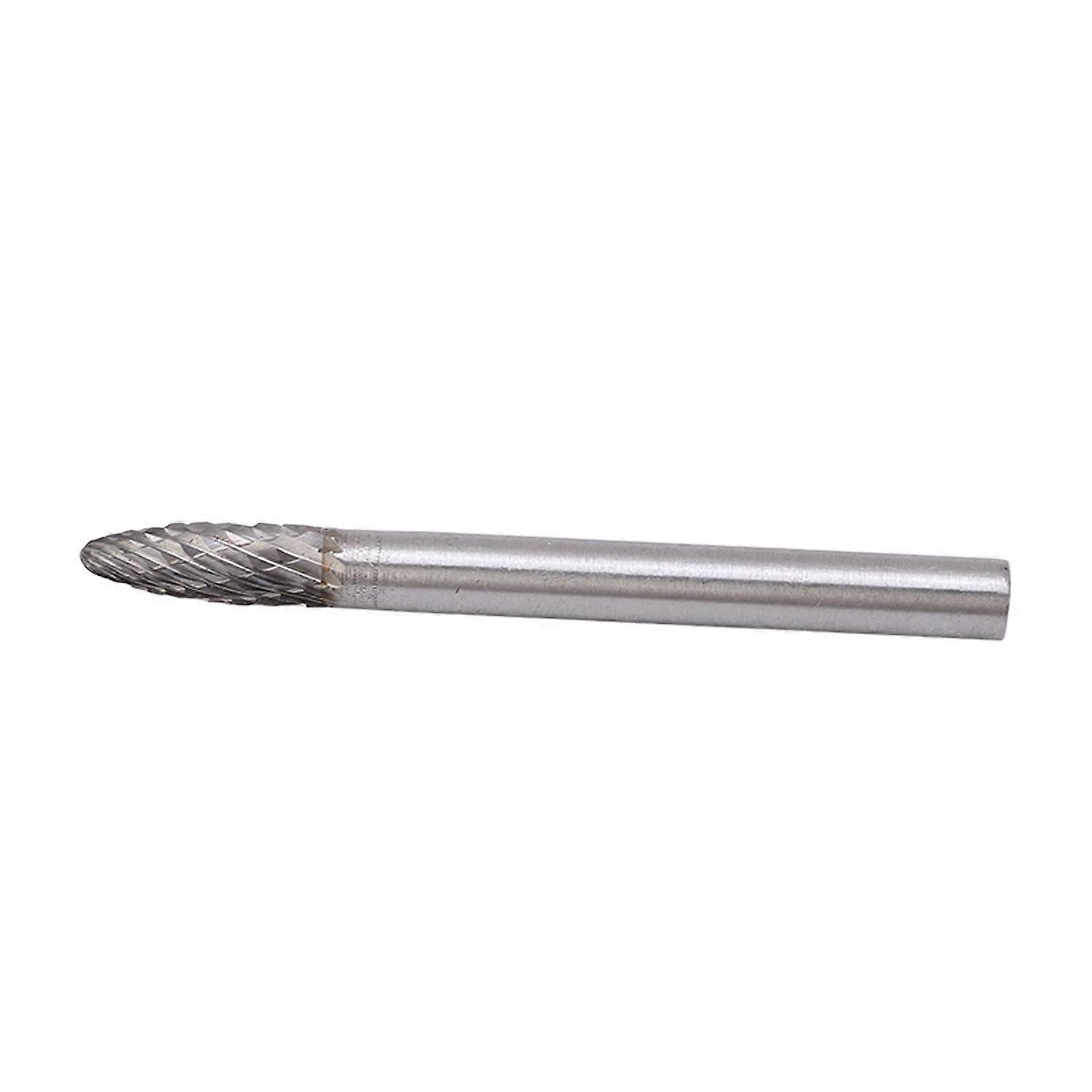 Double Cut Carbide Burr Rotary File Taper Shape High Hardness for Aviation Automobile Ship