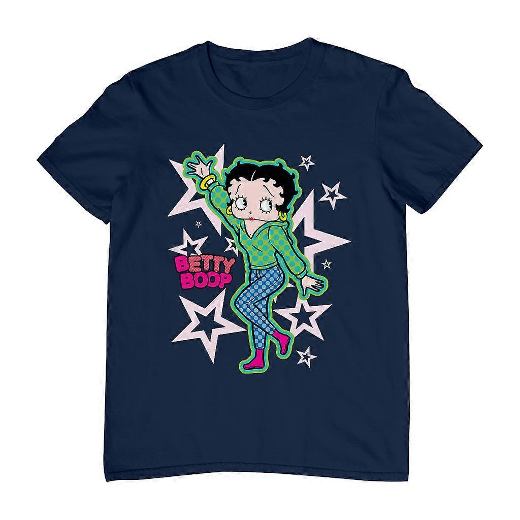 Betty Boop Green Top Stars And Dots Men's T-Shirt