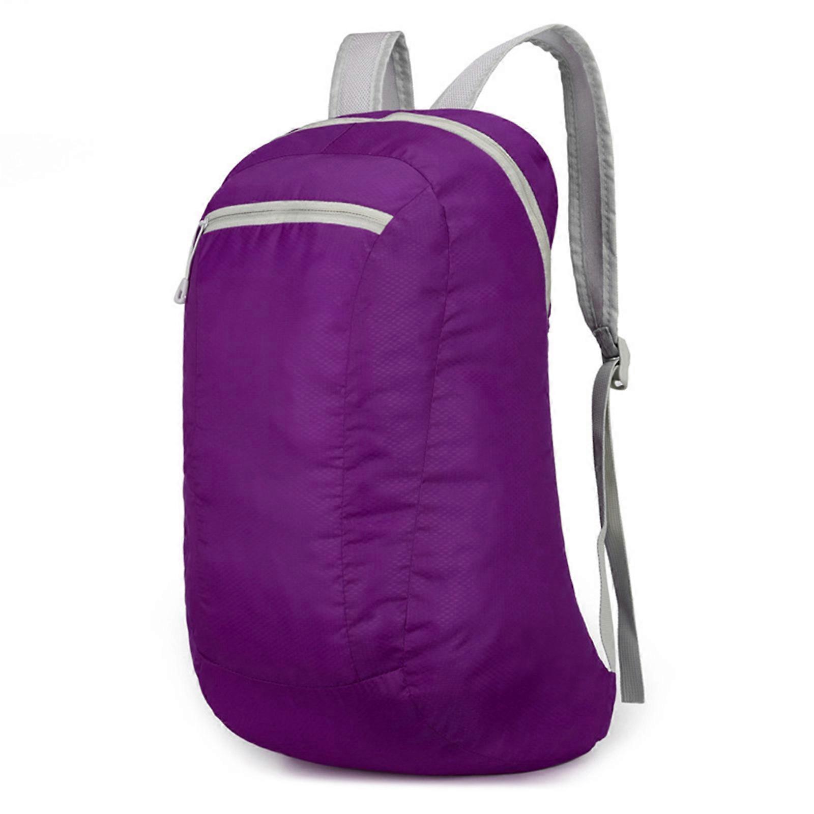 Hiking Backpack for Women Man Ultralight Backpacks Travel Backpack Foldable Backpack Running Backpack Outdoor Backpack  Purple