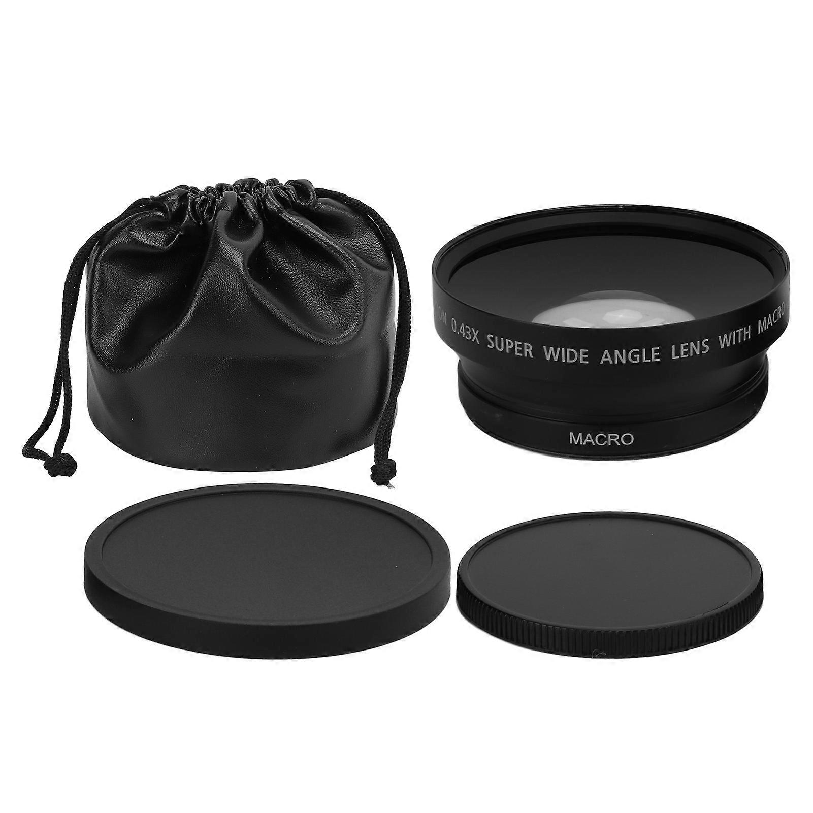 72mm 0.43X Wide Angle Macro Lens - Capture Clear, High-Quality, Expansive Scenes