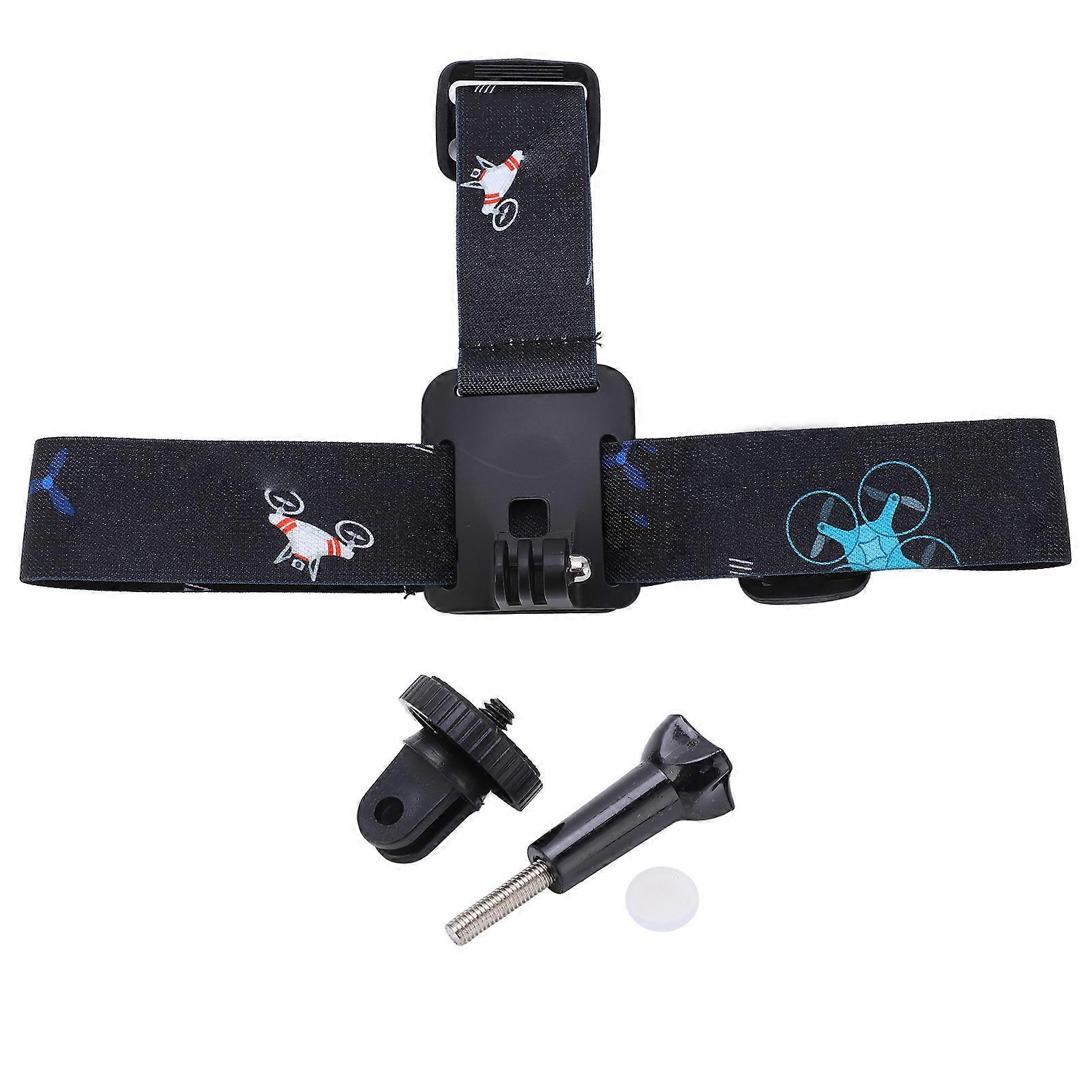 STARTRC Camera Head Mount Action Camera Headset Strap with Bracket for Action 2 Motion Cameras