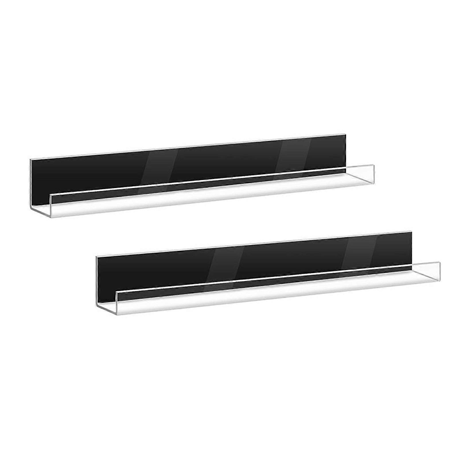 Magnetic Book Shelf for Whiteboard, Clear Acrylic Magnetic Book Display Shelf Book Holder for Teacher Classroom transparent