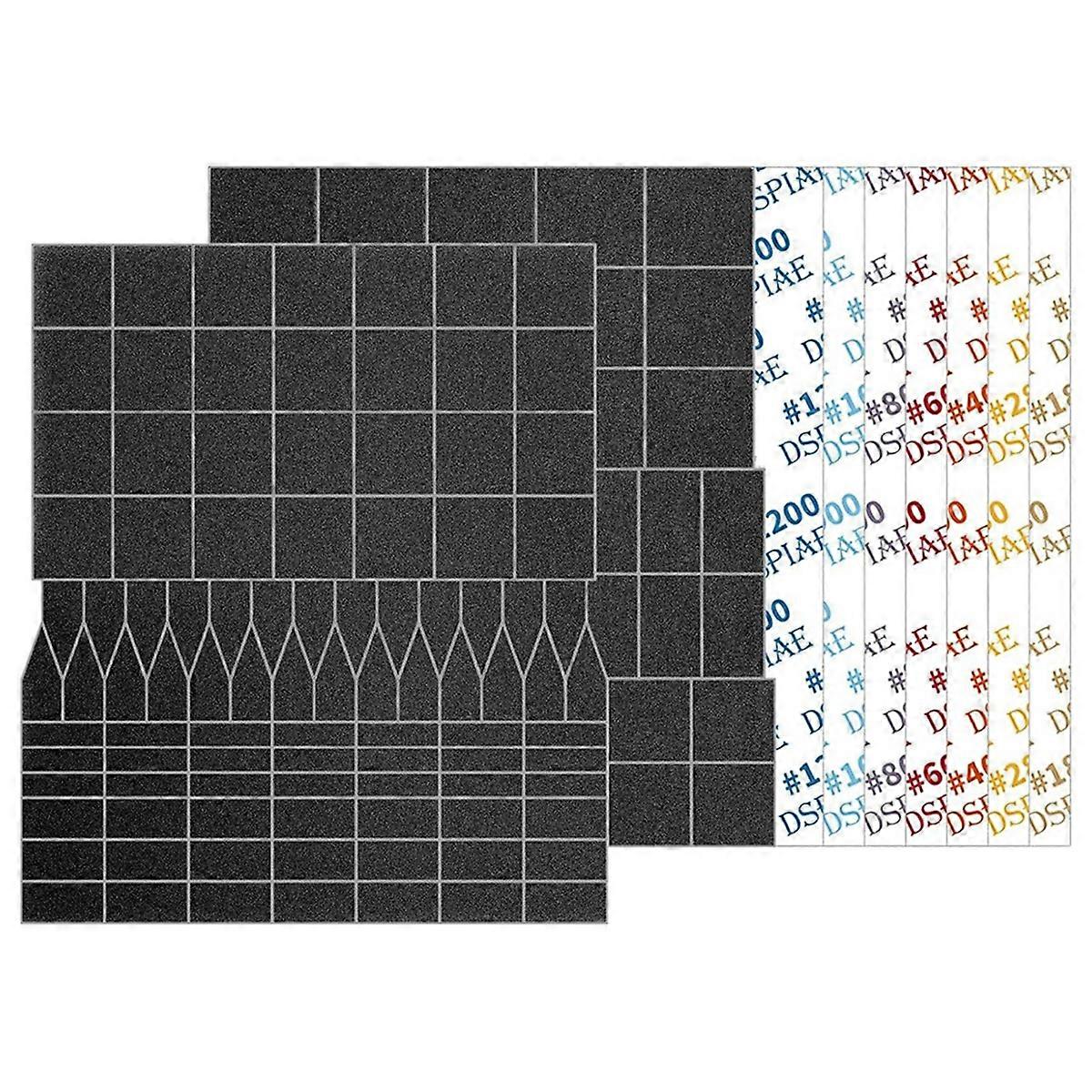 Sandpaper Pre-Cut Mesh (1008 Pieces) for ES-A Reciprocating Sander