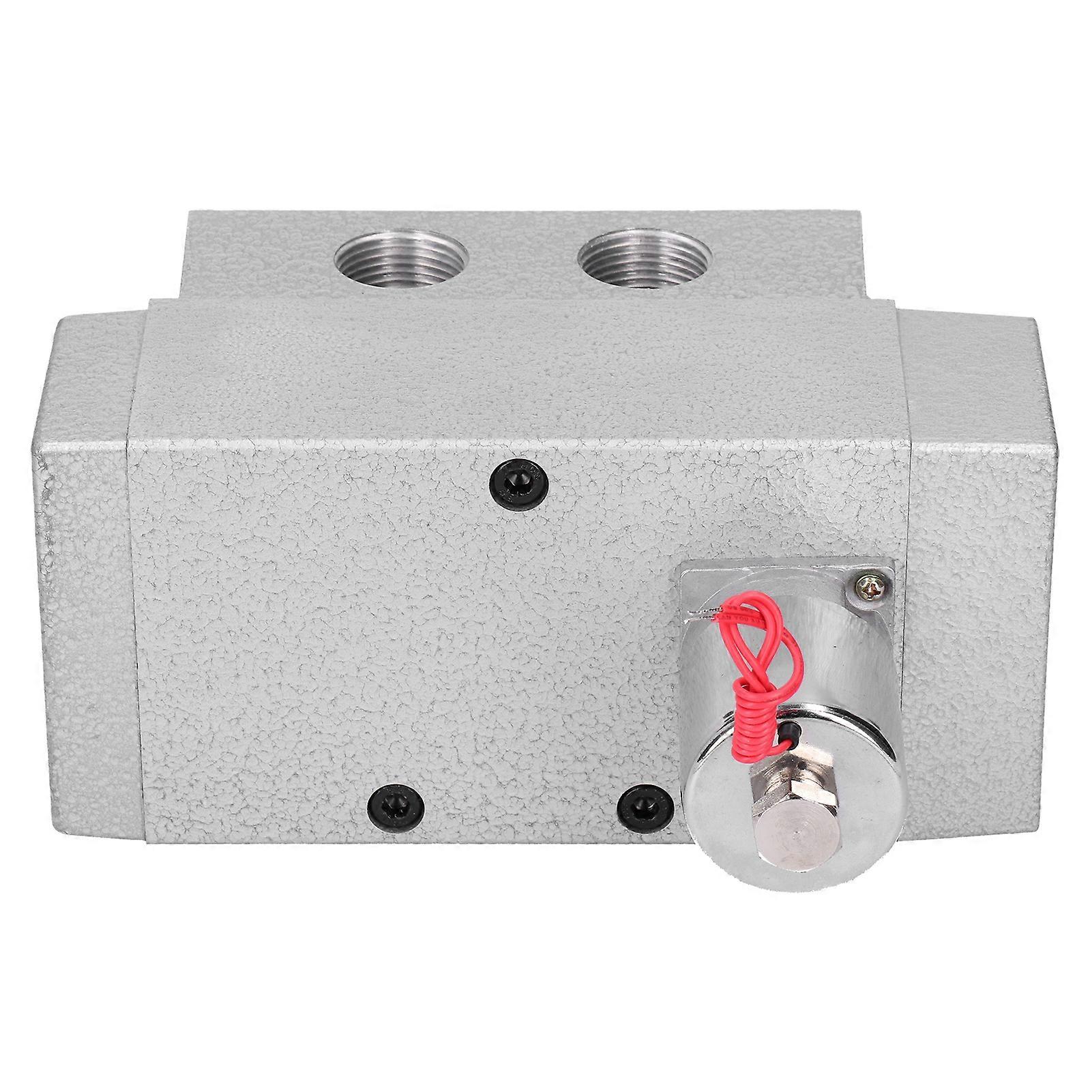 2 Position 5 Way Solenoid Valve Single Round G1in Mechanical Equipment K25DH‑25 HDC 12V