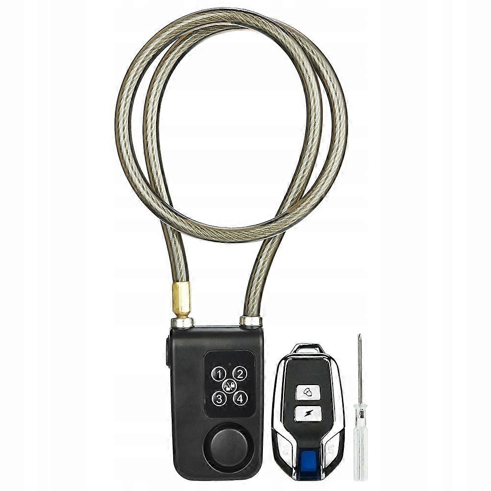 Motorcycle Lock With Wireless Alarm