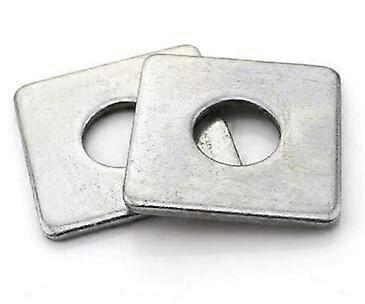 10 件/批 带锌钢 m1240 m12 方形垫圈垫片厚度 2.5mm