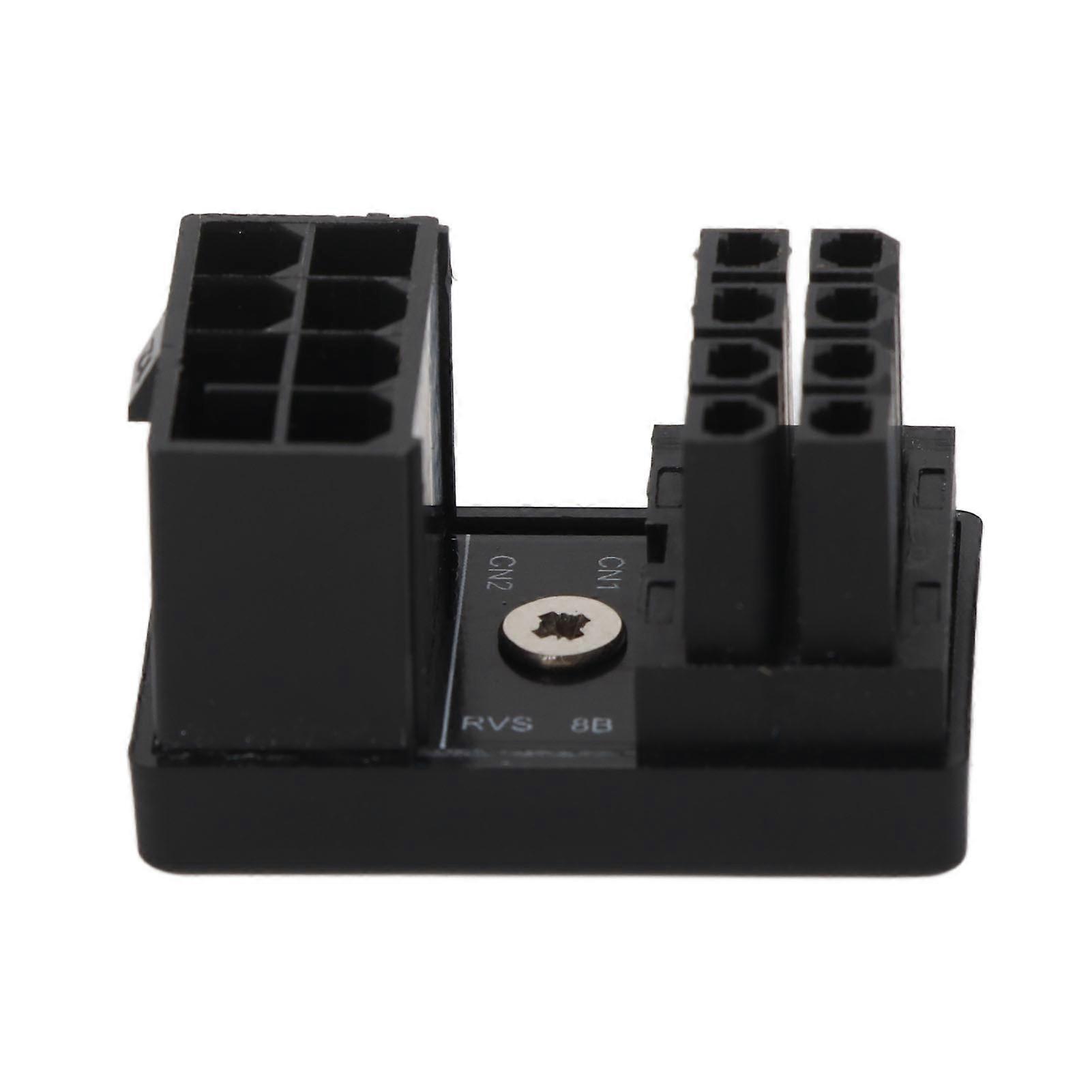 8 Pin GPU PCIE U Turn 180 Degree Angle STD8B Type Connector Power Adapter Board for Desktop Graphics Card