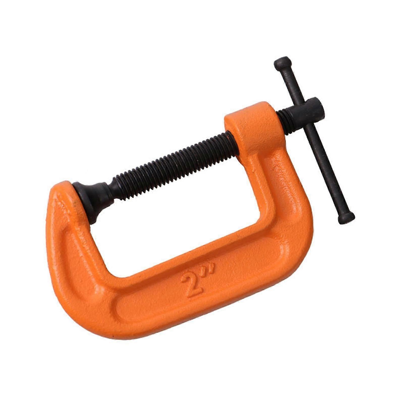 G Clamp Adjust Heavy Duty 1/2/3/4/5/6/8inch Soft Jaw Pad C-clamp For Woodwork Q