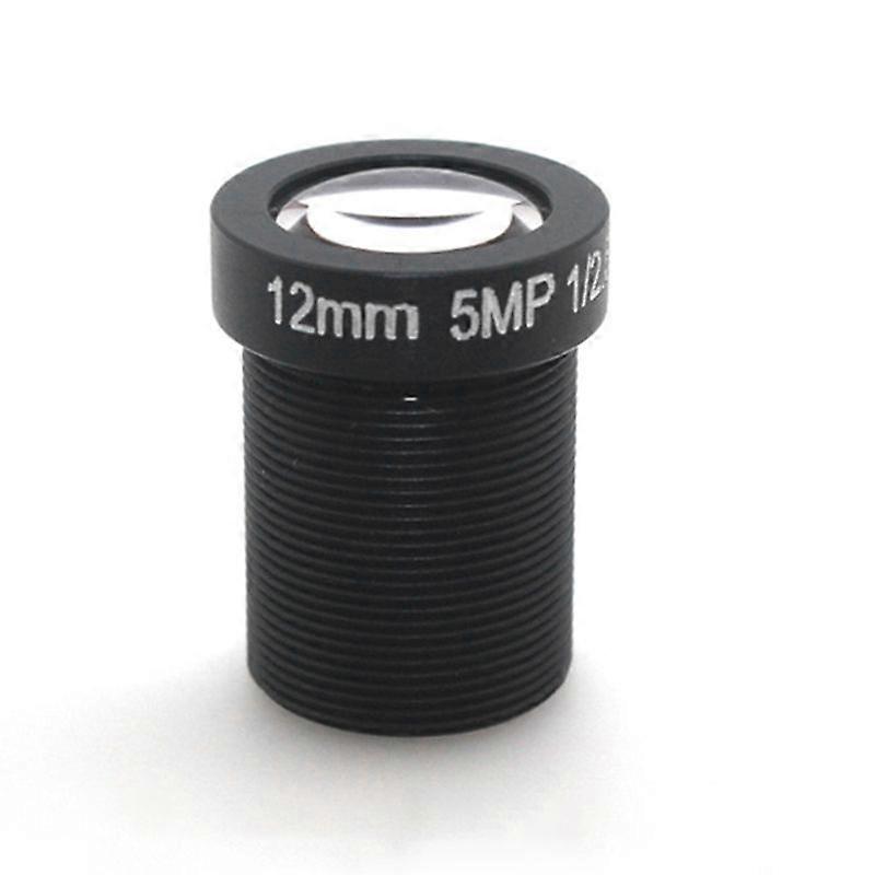 シングルボードカメラレンズ12mm 5MP HDネットワークカメラレンズCCTVレンズカメラアクセサリー