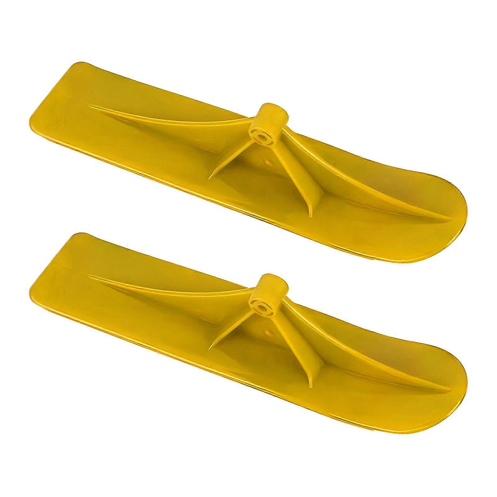 2 Parça Kar Scooter Kayak Kızak Kayak Kızak Kızak Tahtası Kış Kayak Snowboard için