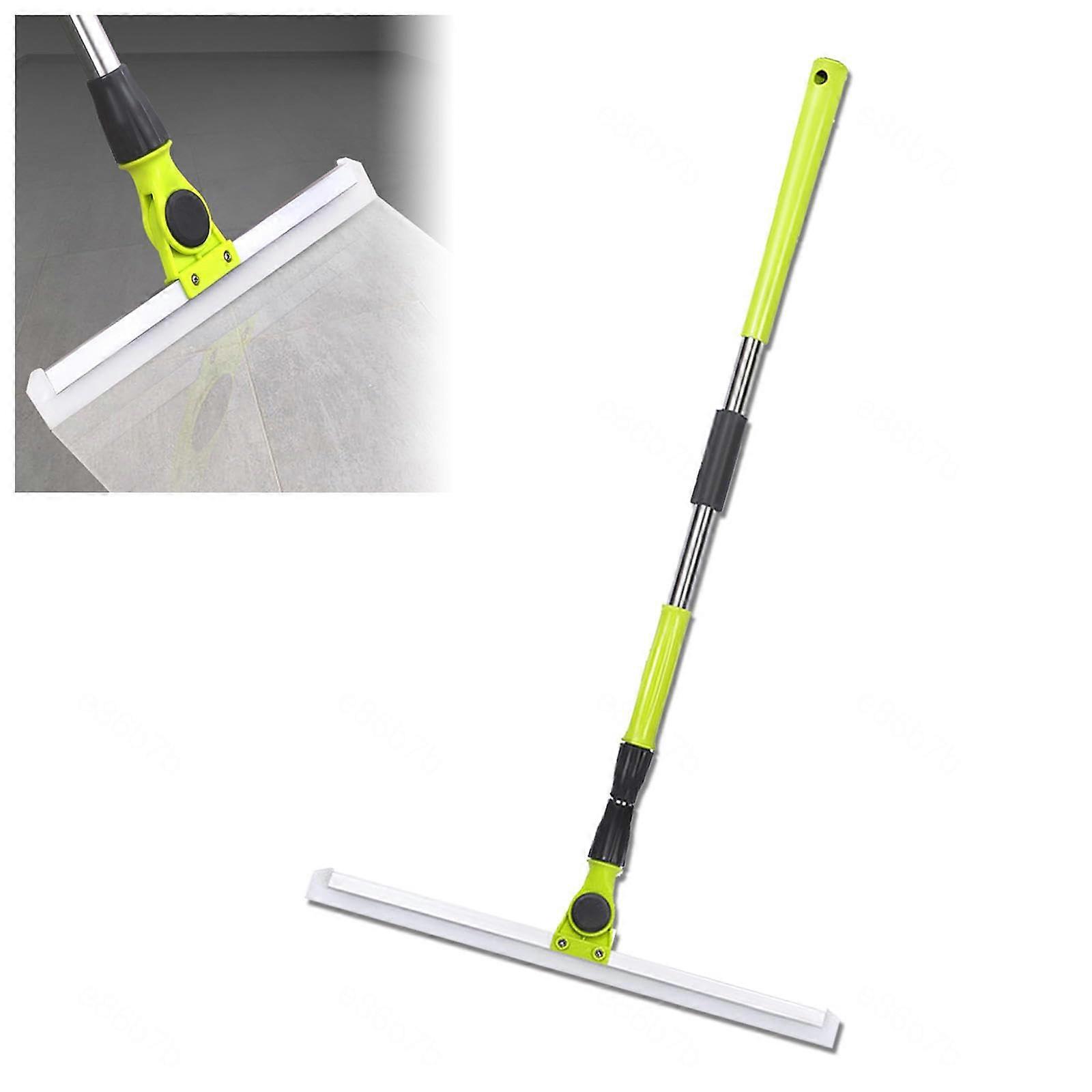 Magic Broom Squeegee, with 51 Long Handle Magic Broom Squeegee, Squeegee Broom for Floor for Concrete Floor,Bathroom Tile