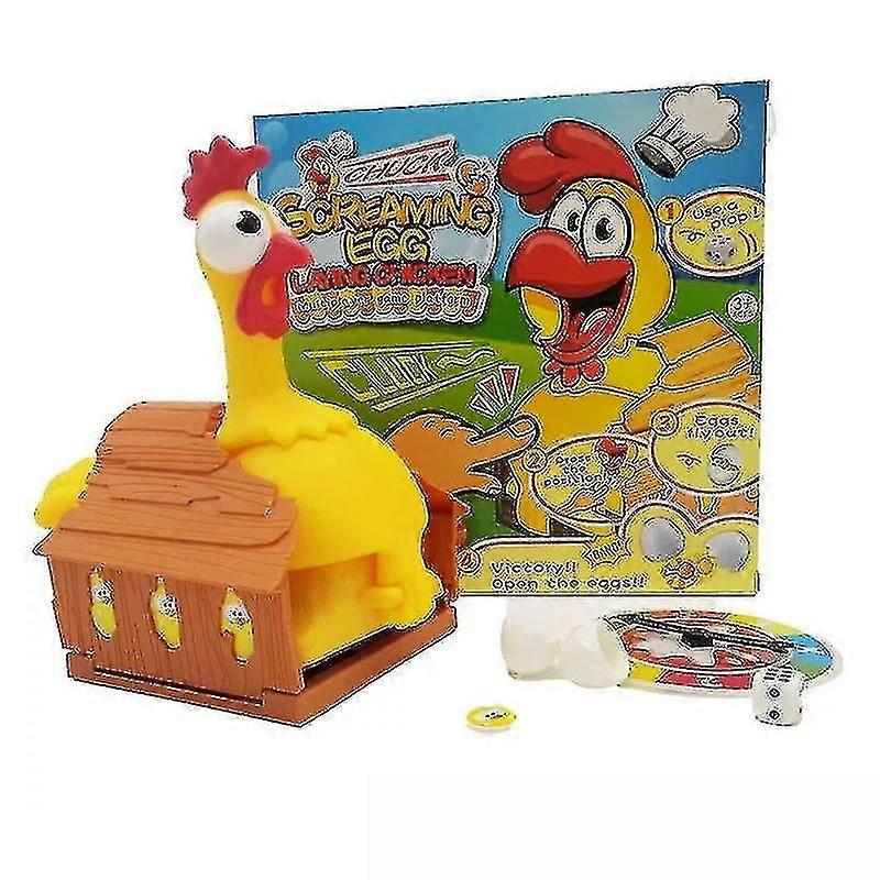 Squawk Chicken Game Lucky Laying Hens Funny Props Toy