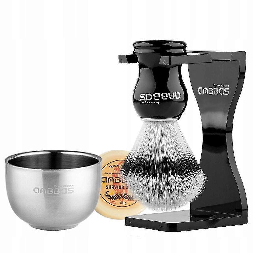 Anbbas 4in1 Shaving Brush Set For Men Wet Shaving
