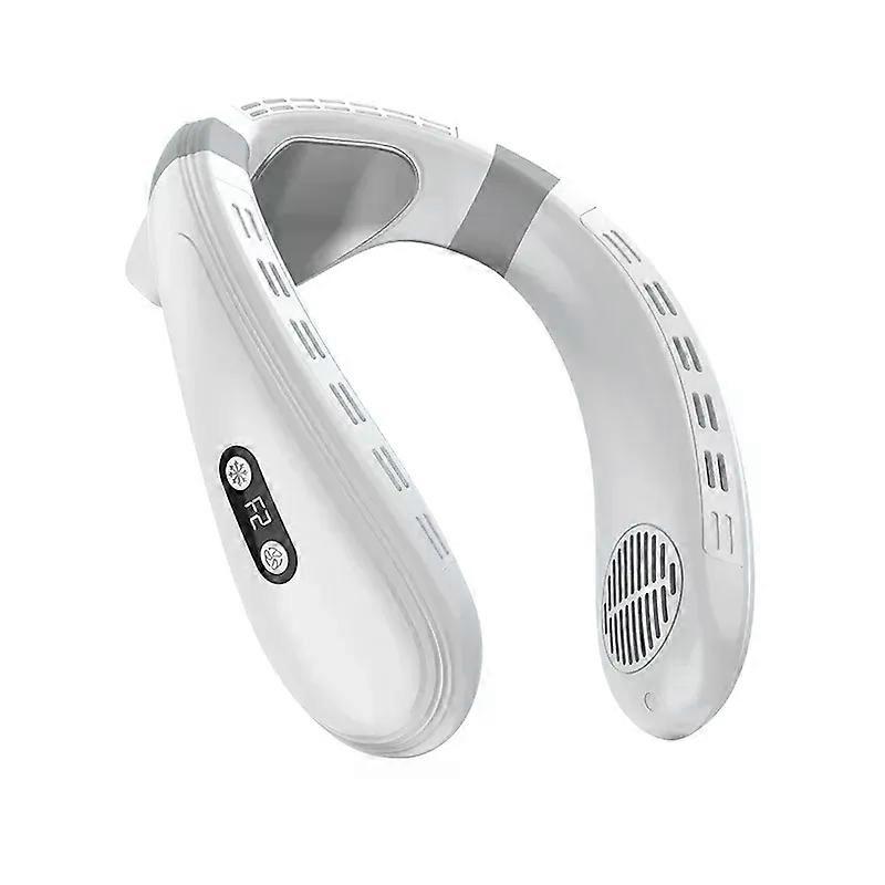 Neck Air Conditioner Portable Neck Fan Rechargeable Semiconductor Cooling Bladeless Fan Wearable Cooler multi purpose