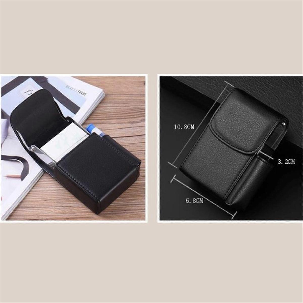 Men PU Lighter Case Mens Belt Bag Lighter Bag