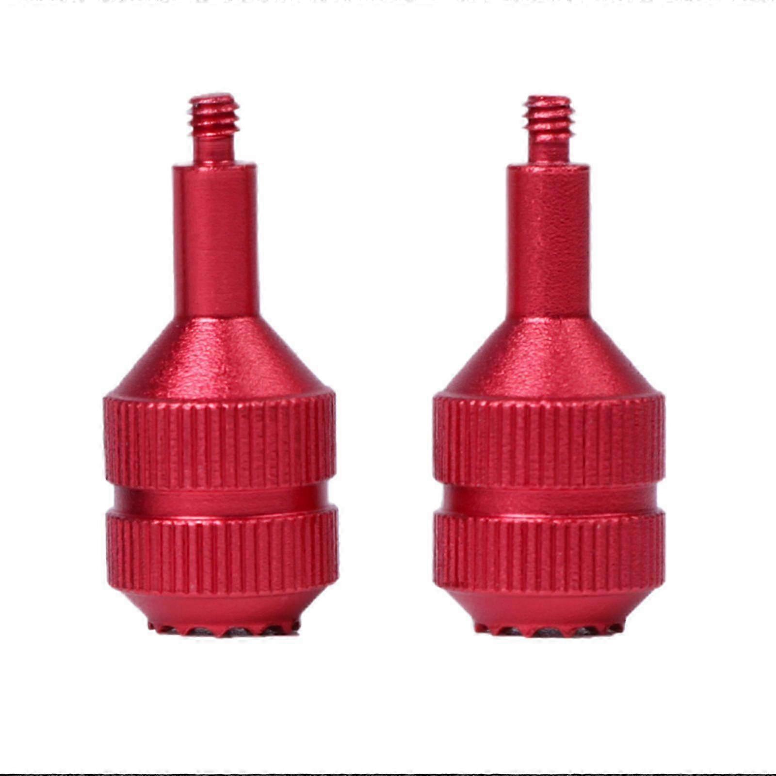 2x Thumb Rocker CNC Metal Extended Accessories Stick for DJI-color: Red