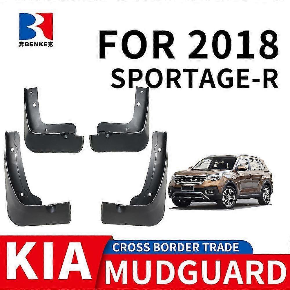Applicable To 2018 Kia Smart Sports Car Tire Fender Pp Material Front And Rear Soft Rubber Material Mud Shield