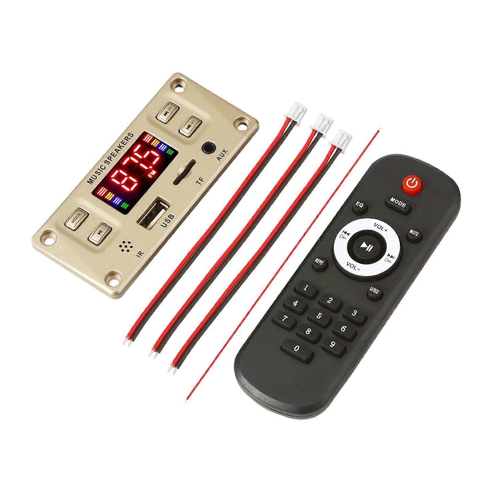 Board 2*50W DC 8V-24V Support TF/USB with Recording Call for