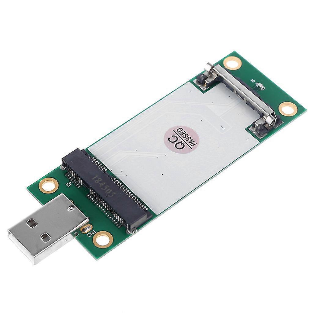 Mini PCI-e Wireless WWAN to USB Adapter Card With Slot SIM Card for HUAWEI ZTE Multicolor