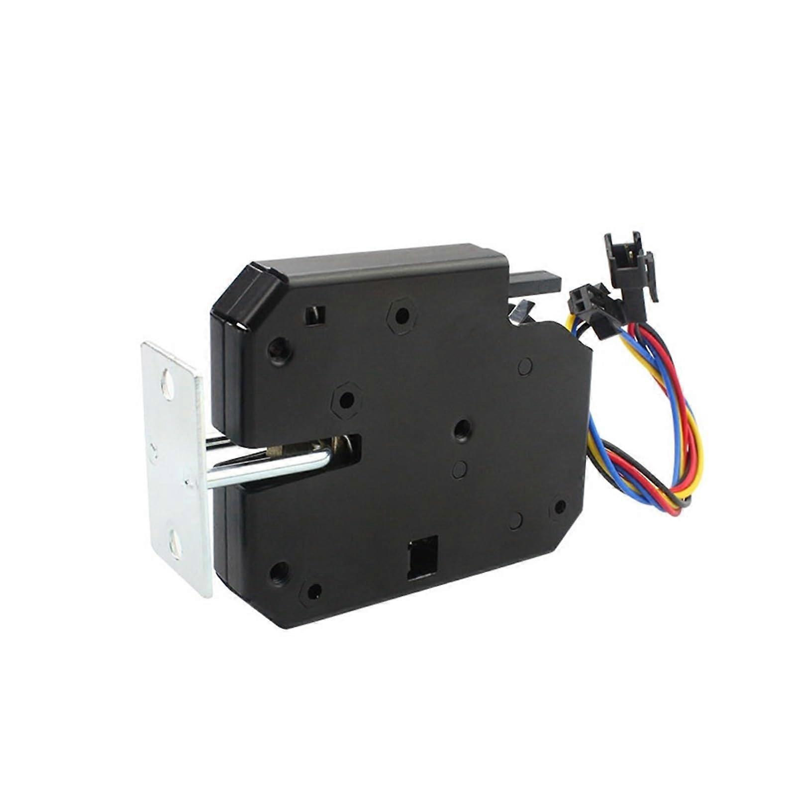 XG5873 Wire Lock Express Cabinet Door electromagnetic Lock Automatic Vending Cabinet Door Lock DC5v12v Motor Drivers(DC12V)
