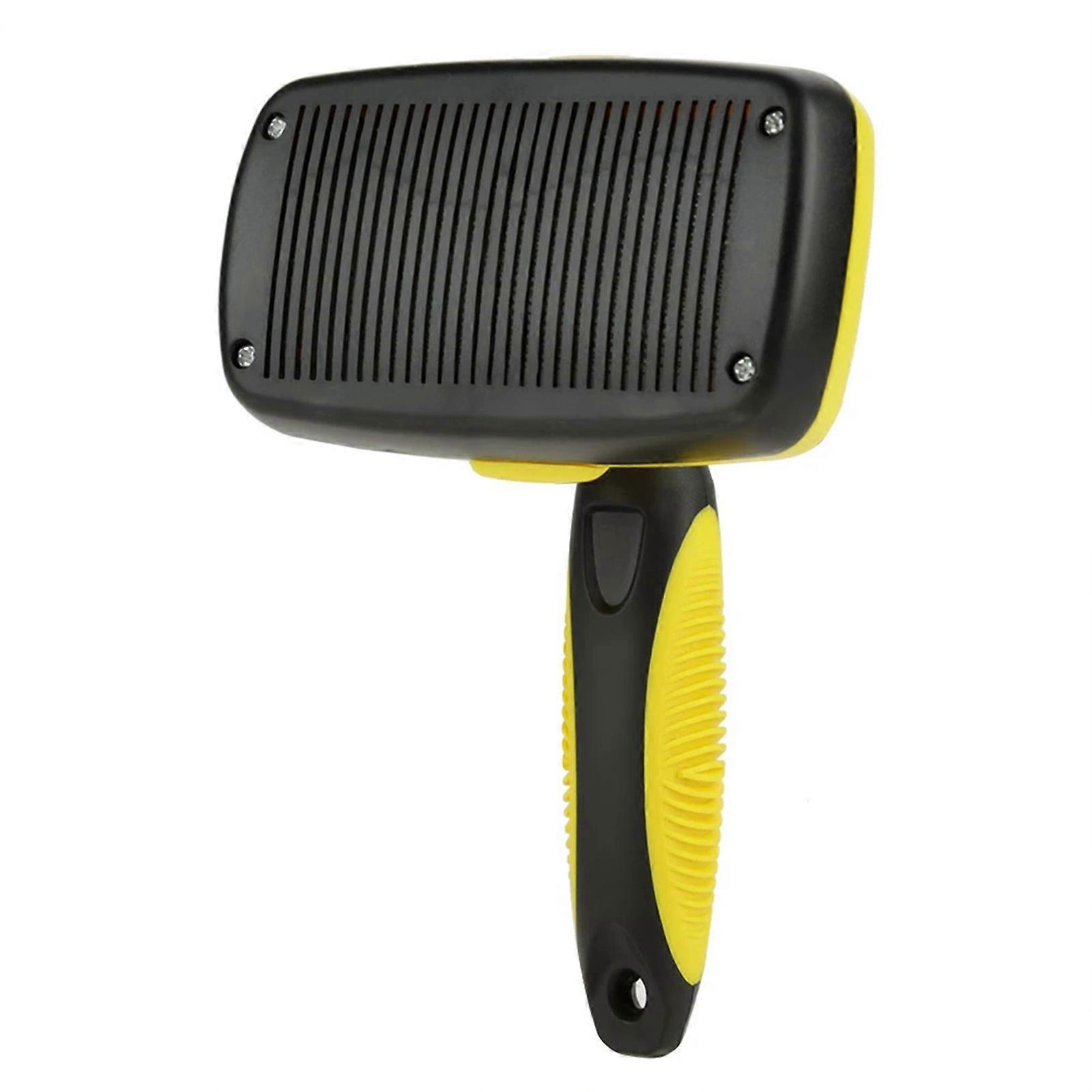 Self Cleaning Pet Grooming Brush Large One-Button Self-Cleaning Design Quick Easy Cleanup for Pets