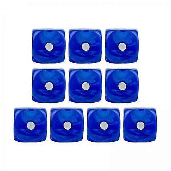 2-4pack 10x 6 Sided Dices Set Playing Dices Game Dices for KTV Role Playing Game