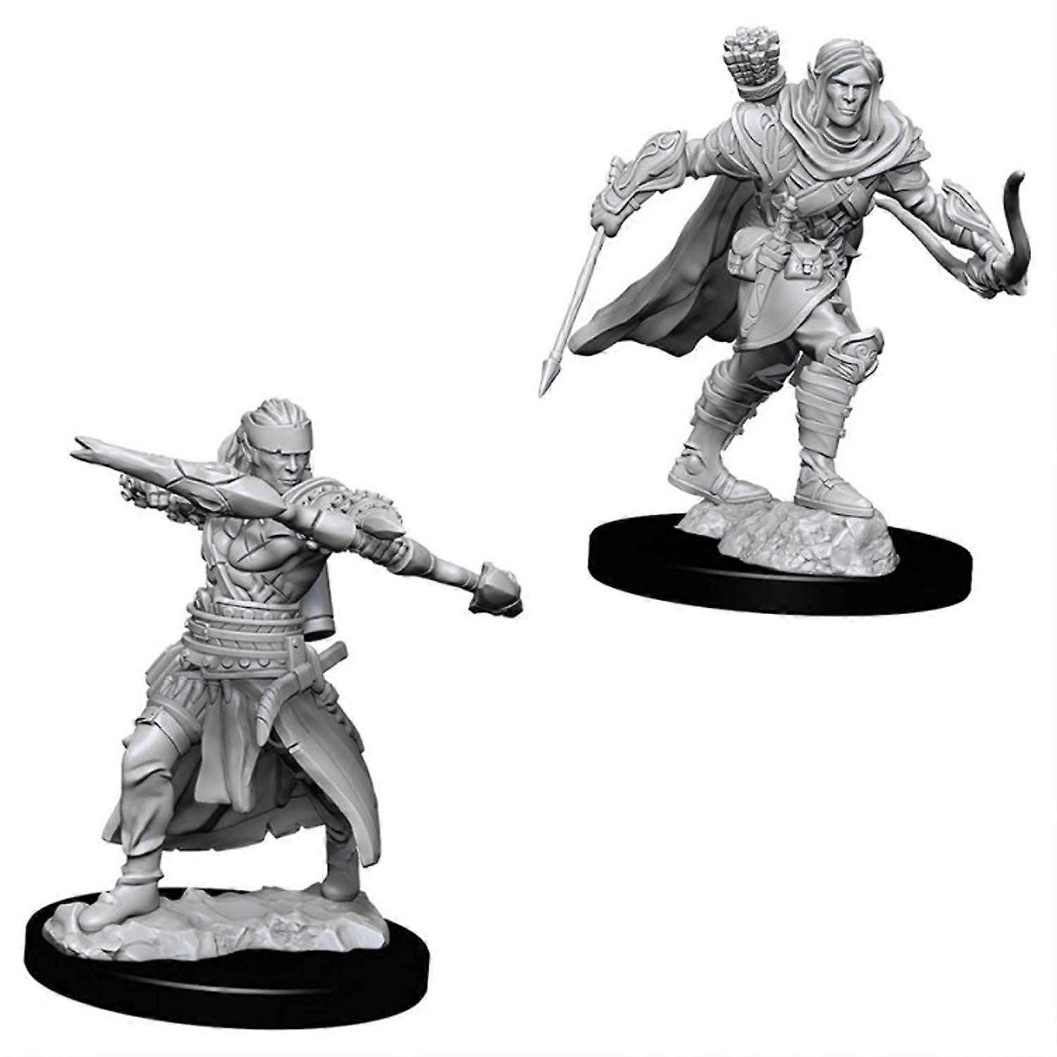 Pathfinder Deep Cuts Unpainted Miniatures Male Half-Elf Ranger (Pack of 6)