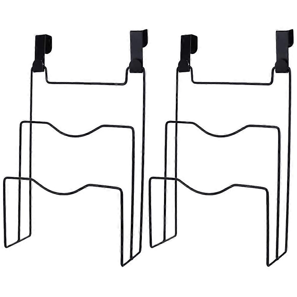 2Pcs Cabinet Door Pot Lid Organizer and Holder with Cutting Board Storage Solution