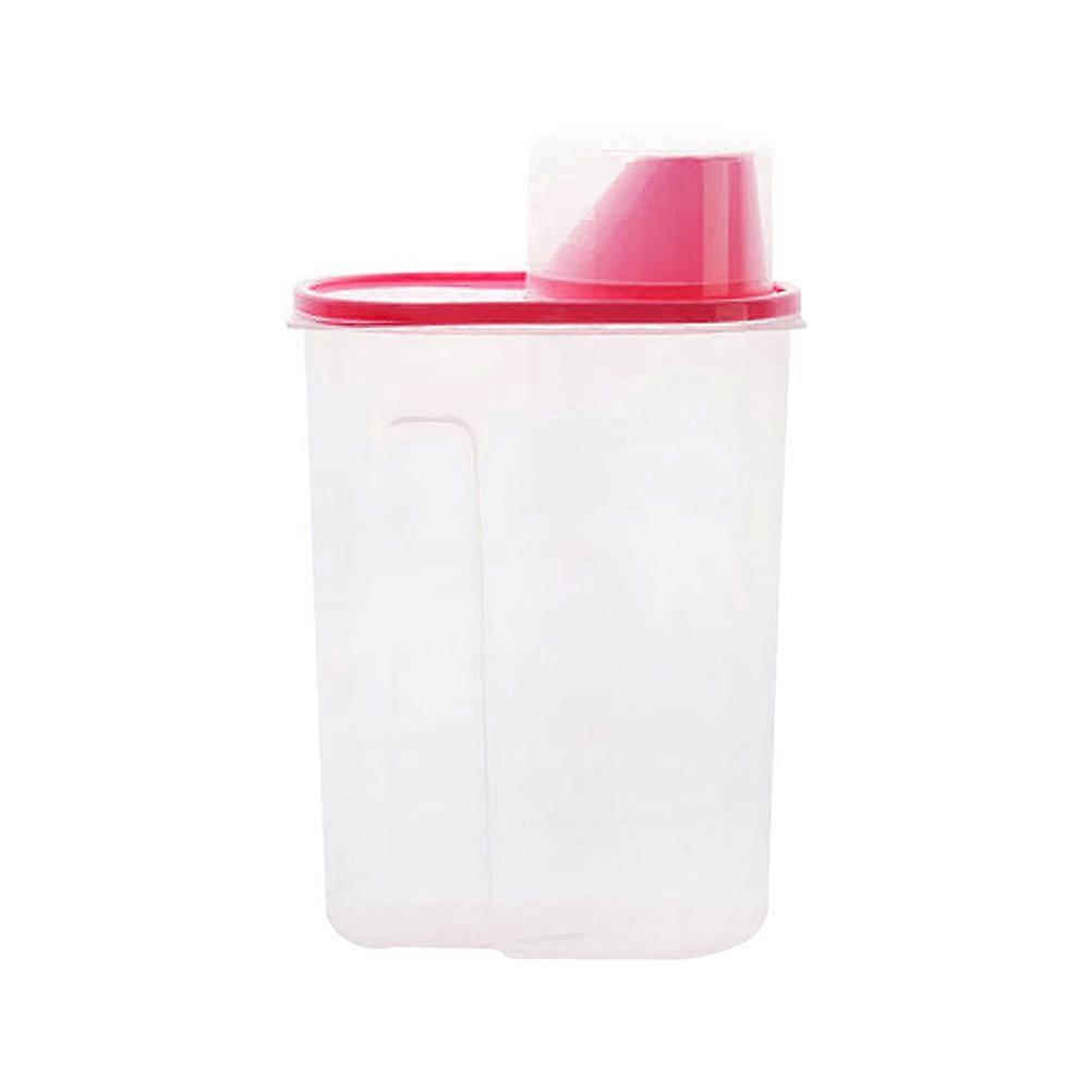 Clear Containers for Cereal Cereal Container with Measuring Cup for Kitchen