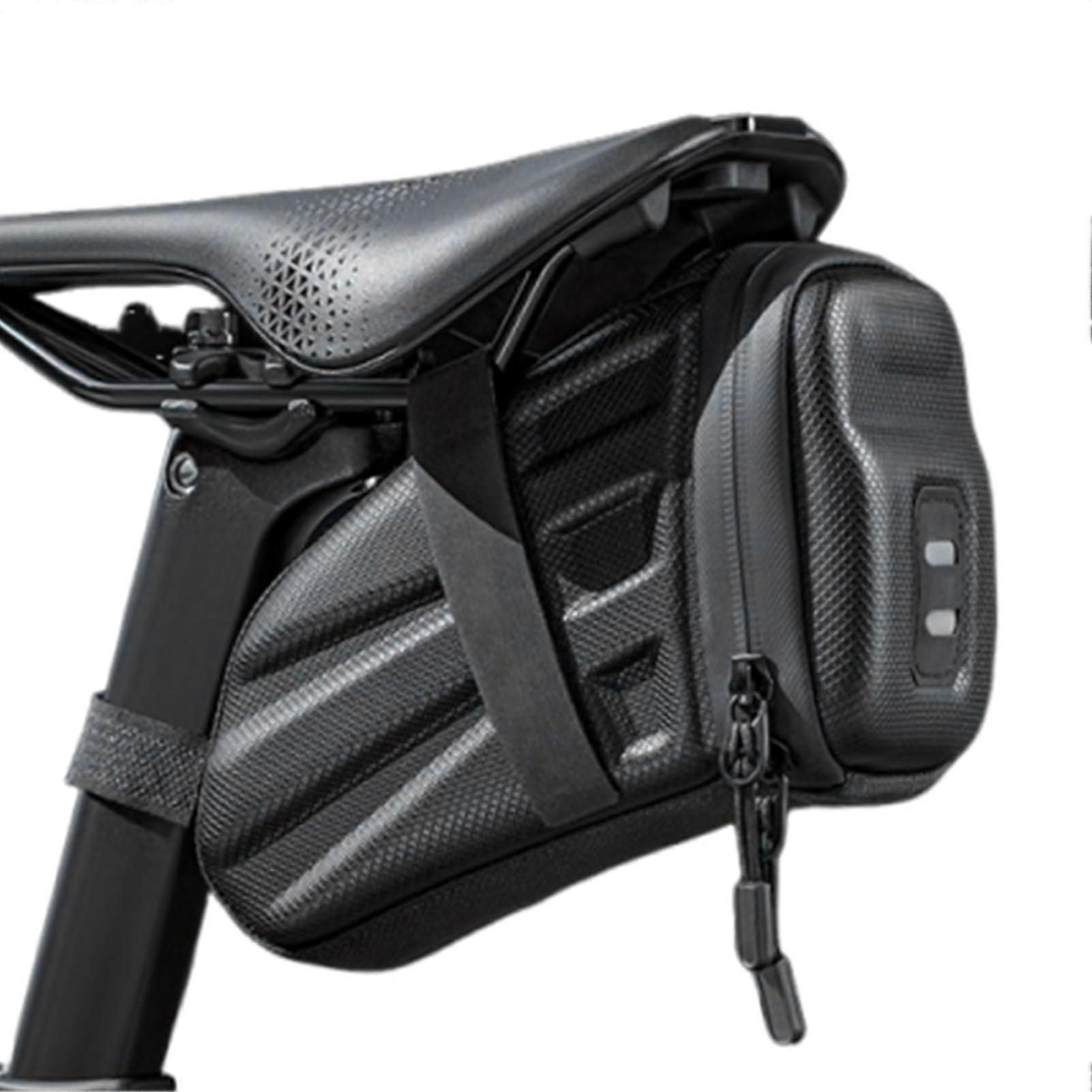 Fahrradbeutel, bicycle bag  Unter Sitzschwanz storage, Large opening design for busy streets