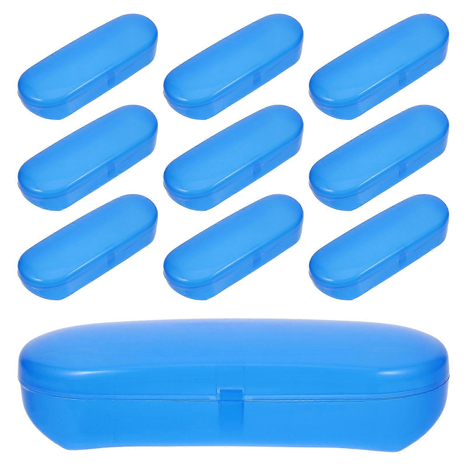 Hard Shell Eyeglass Case Lightweight & Portable Glasses Holder for Men and Women Transparent Design for Sunglasses and Eyeglasses Storage